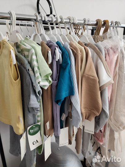 Детская одежда много