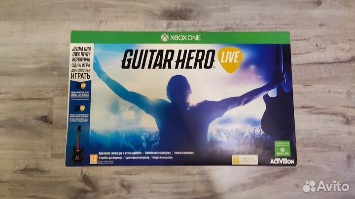 Guitar hero контроллер xbox one + диск игры