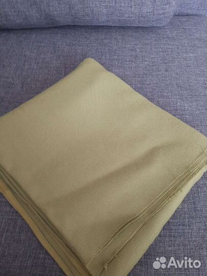 Ткань зеленая СССР