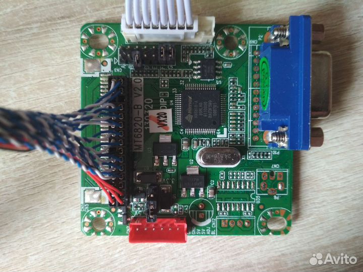 Контроллер матрицы MT6820-B MT168-B lvds LCD 5V