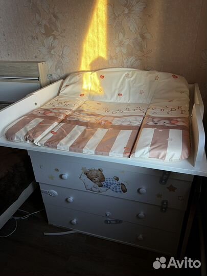 Пеленальный комод с матрасиком