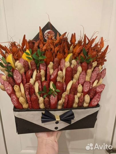 Мужские букеты с раками
