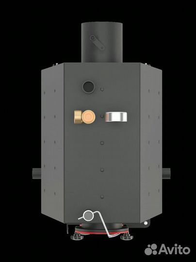 Твердотопливный котёл 35 квт