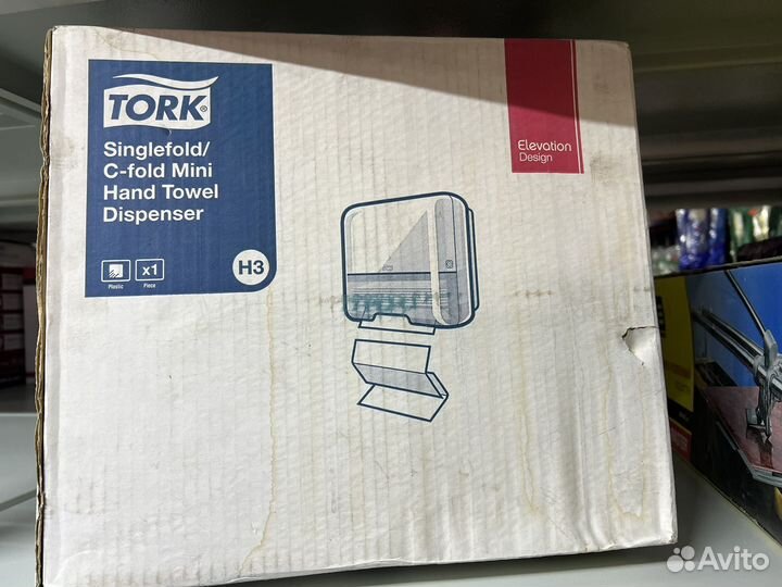 Tork 553100 мини-диспенсер для бумажных полотенец