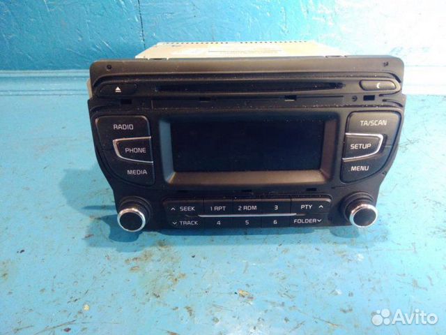 Магнитола штатная киа Сид 2 Kia Ceed 2 2012