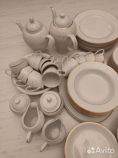 Столовый сервиз фарфор 70 предметов