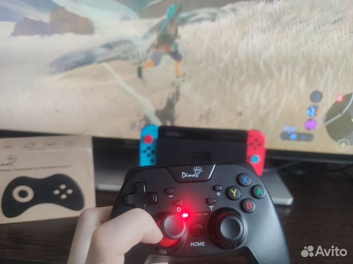 Джойстик и адаптер 8bitdo Nintendo