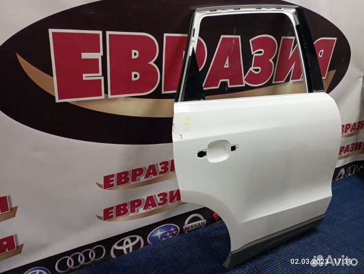 Дверь боковая задняя правая Audi Q5 8R cdnc 2011