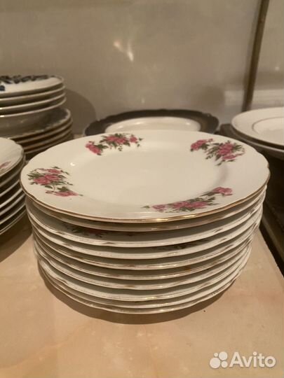 Тарелки разные и посуда новая и б/у