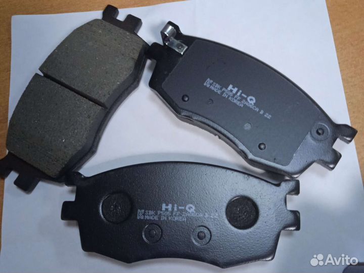 Колодки передние Киа Рио 2