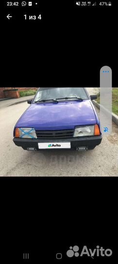 ВАЗ 2109 1.5 МТ, 2000, 211 100 км