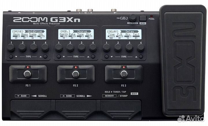 Zoom G3Xn процессор эффектов для электрогитары