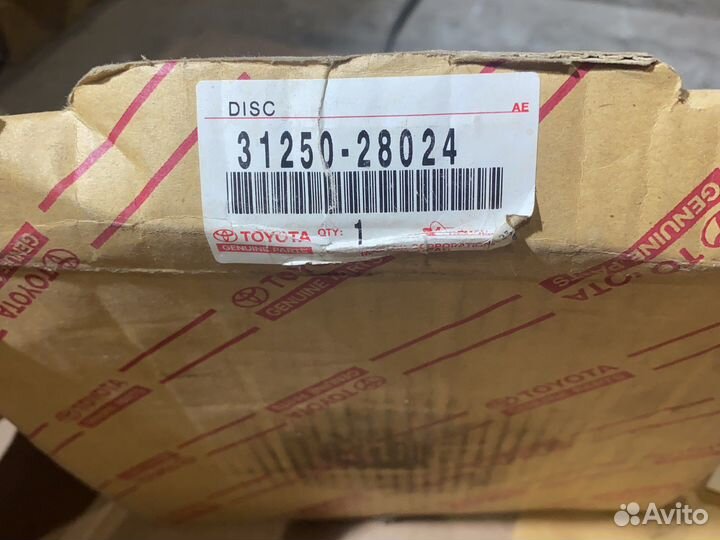 Диск сцепления Toyota 31250-28024