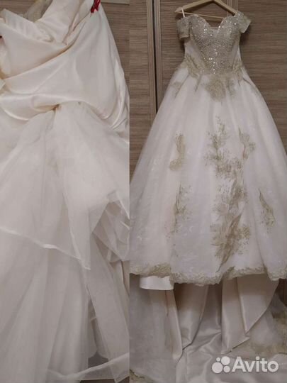 Отпаривание свадебного платья