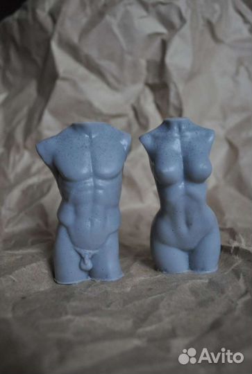 Мыло ручной работы Торс мужской Торс женский