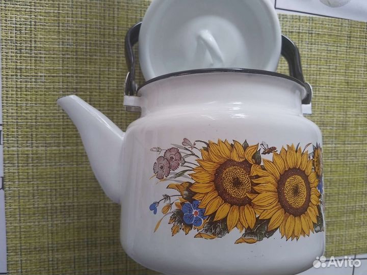 Чайник эмалированный