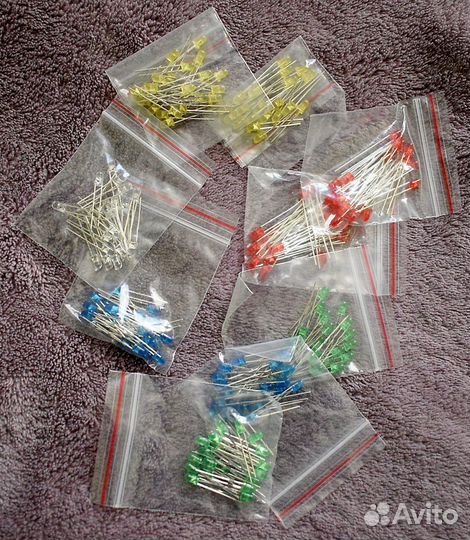 Диоды стабилитрона + светодиоды