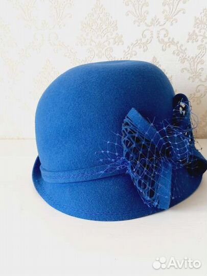 Шляпа фетровая женская