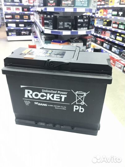 Акб 60 а/ч Rocket о.п.(Ю. Корея) б/у Kia, Hyunday