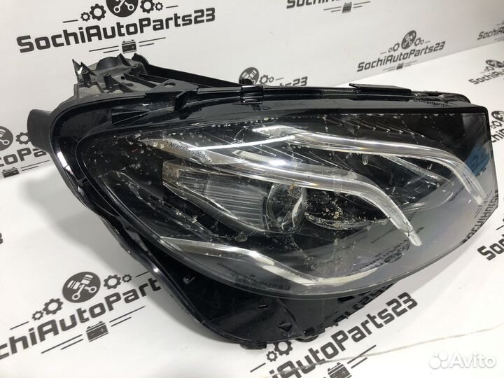 Фара битая Mercedes benz w213 E class до рест