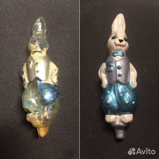 Реставрация елочных игрушек