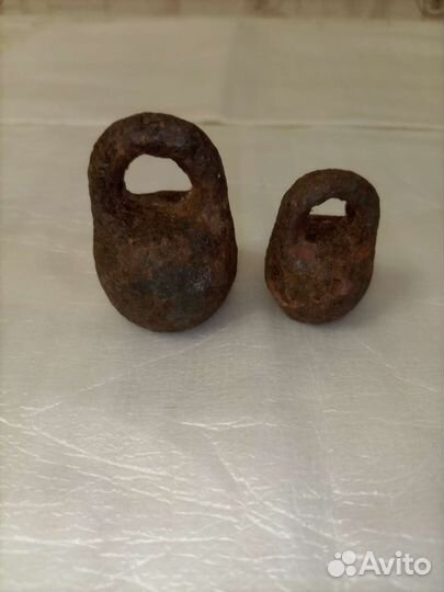 Монета царская. Копейка. Гирьки