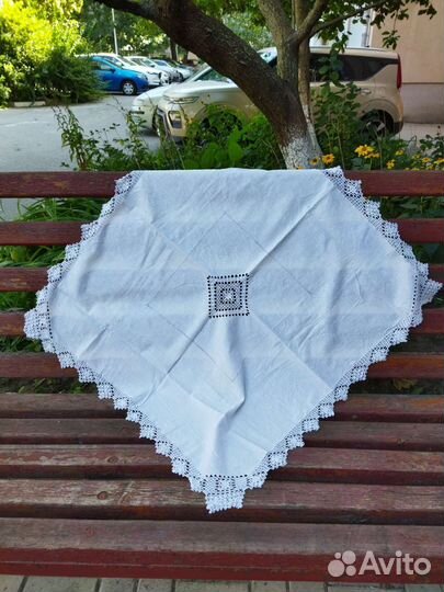Старинная скатерть, винтаж