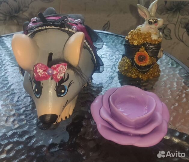 Копилка и подсвечник