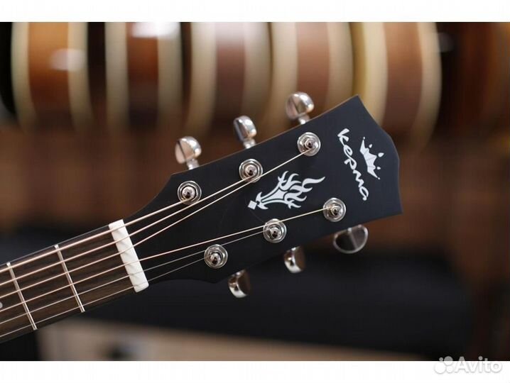 Kepma EDC Natural Matt - акустическая гитара, цвет