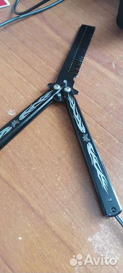 Ножик бабочка, расчёска