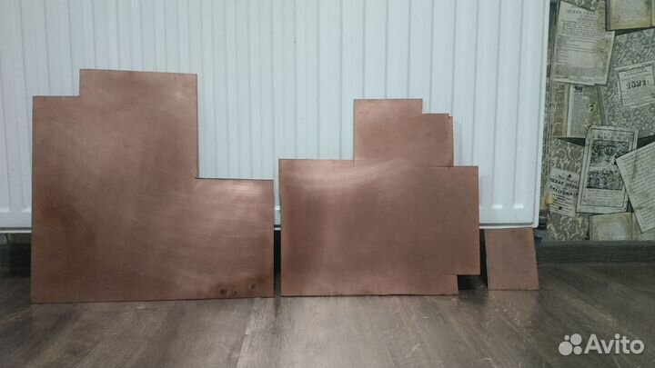 Стеклотекстолит фольгированный. Обрезки