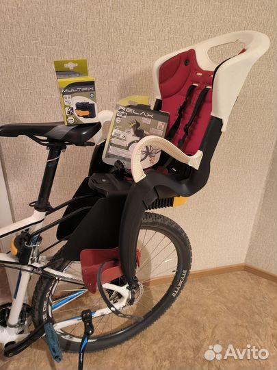 Детское велокресло заднее Bellelli Tiger Relax