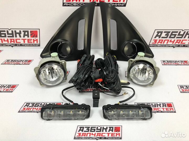 Туманки Toyota Roomy (M900) 2016-2020 год. Установ