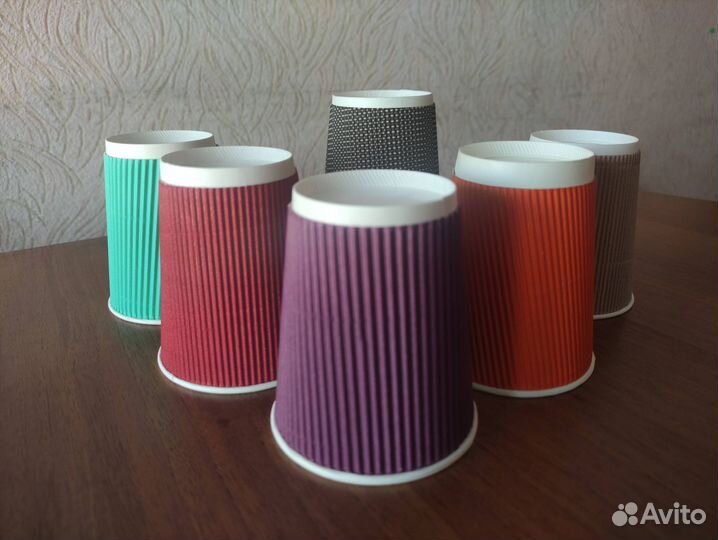 Бумажные стаканы для кофе и чая