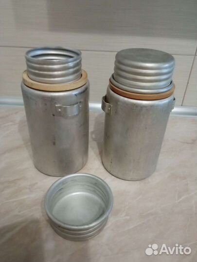 Фляжка для воды аллюминиевая