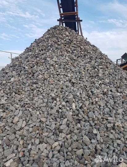 1 класс.Бетонный щебень.Чистый.Для дорог