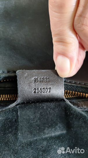 Сумка Gucci, кожаная, оригинал