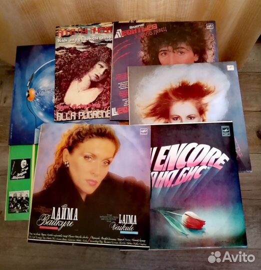 Виниловые пластинки СССР