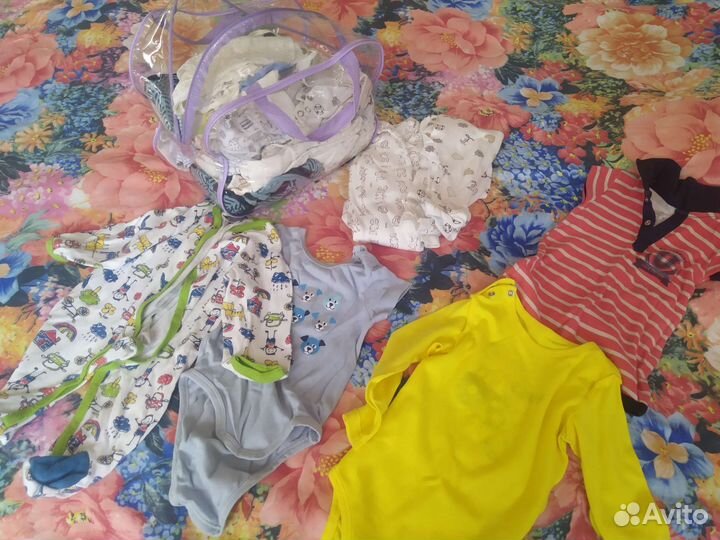 Вещи для мальчика от 0 до 1 года