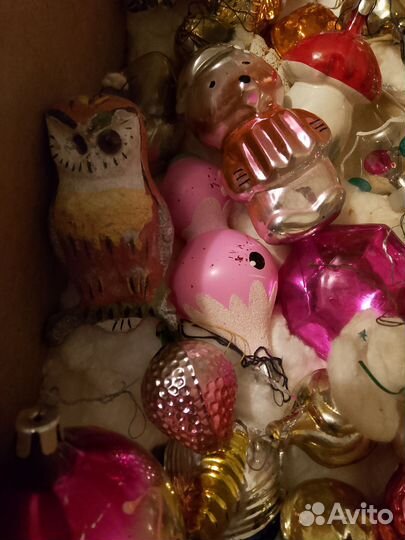 Елочные игрушки СССР