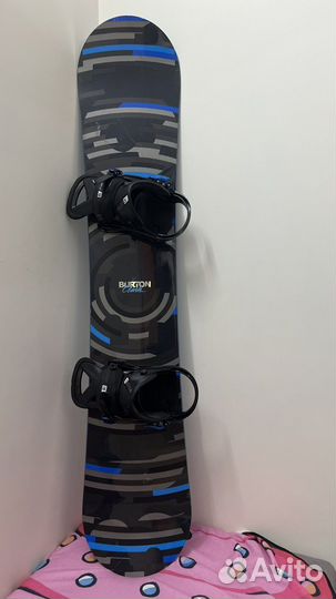 Сноуборд burton clash 151 с креплениями burton