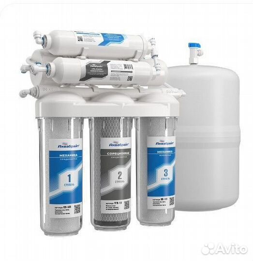 Фильтр для воды с обратным осмосом Аквабрайт