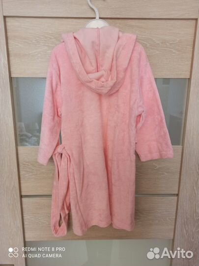 Детский махровый халат новый