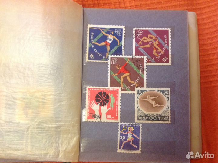 Почтовые Марки -1962-1970 -спорт