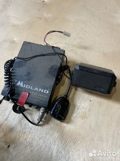 Рация midland alan + динамик