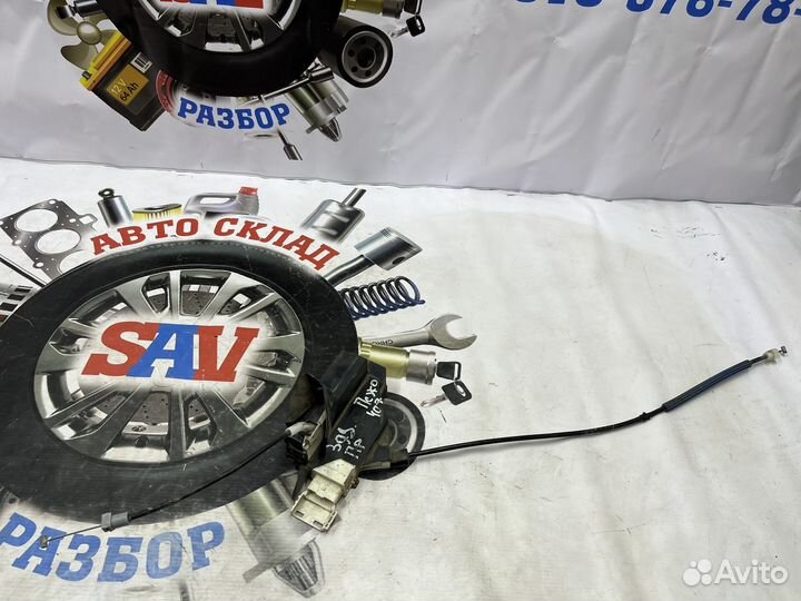 Замок задний правый peugeot 407