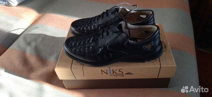 Мужские летние туфли 41 42