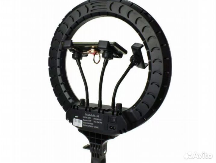 Селфи Лампа Кольцо 36см Со Штативом