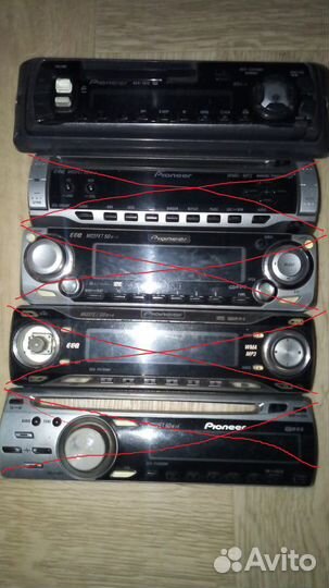 Панели для автомагнитол Б/У