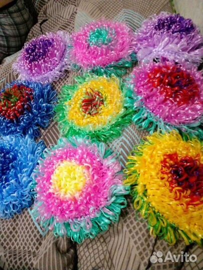 Мочалка ручной работы